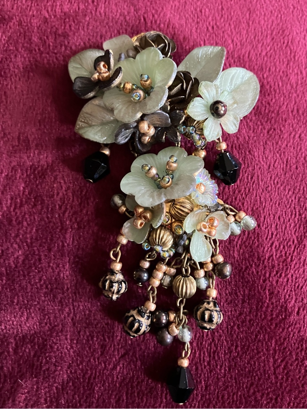 Colleen Toland Flowery Brooch